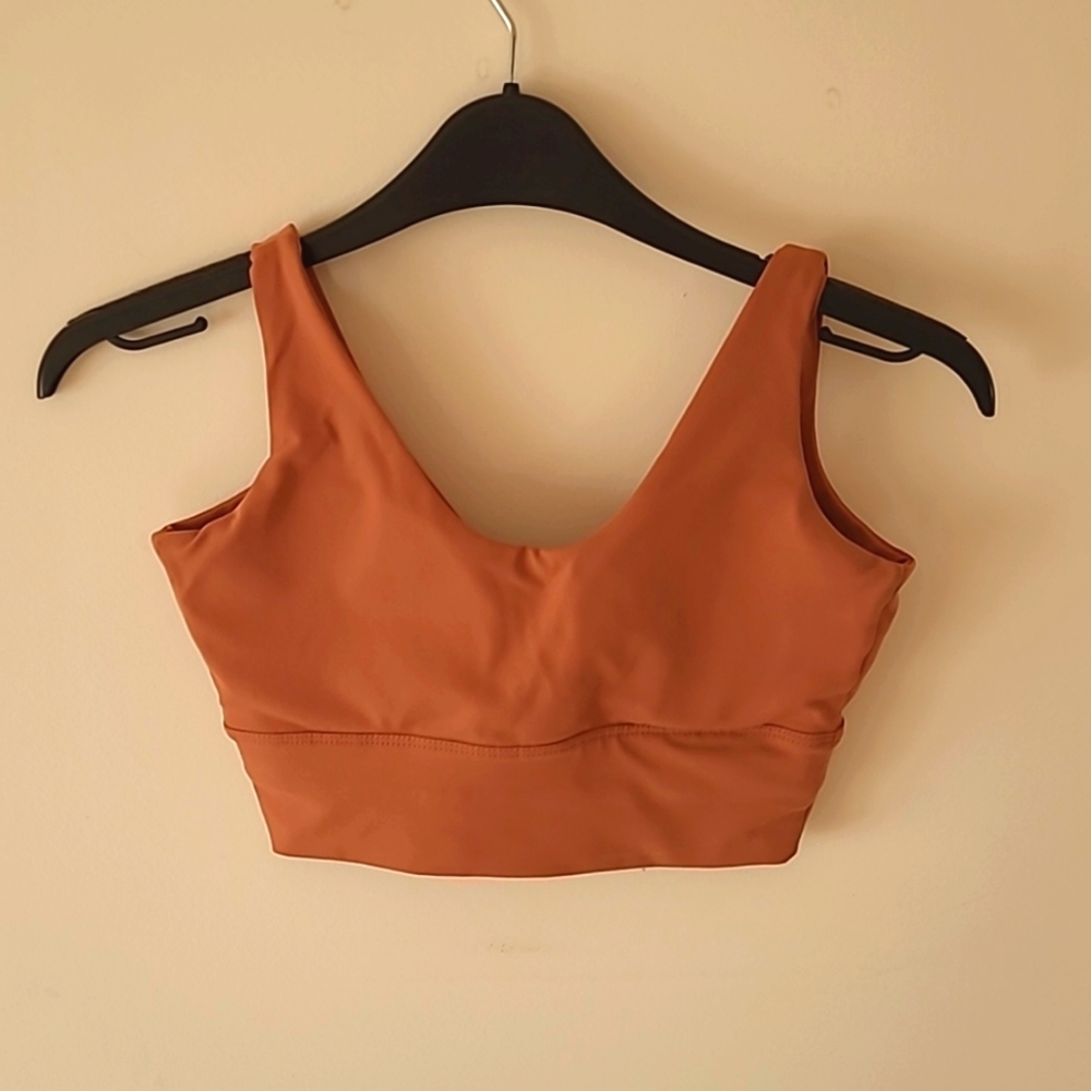 Salmon Padded Sports Bra from Astoria